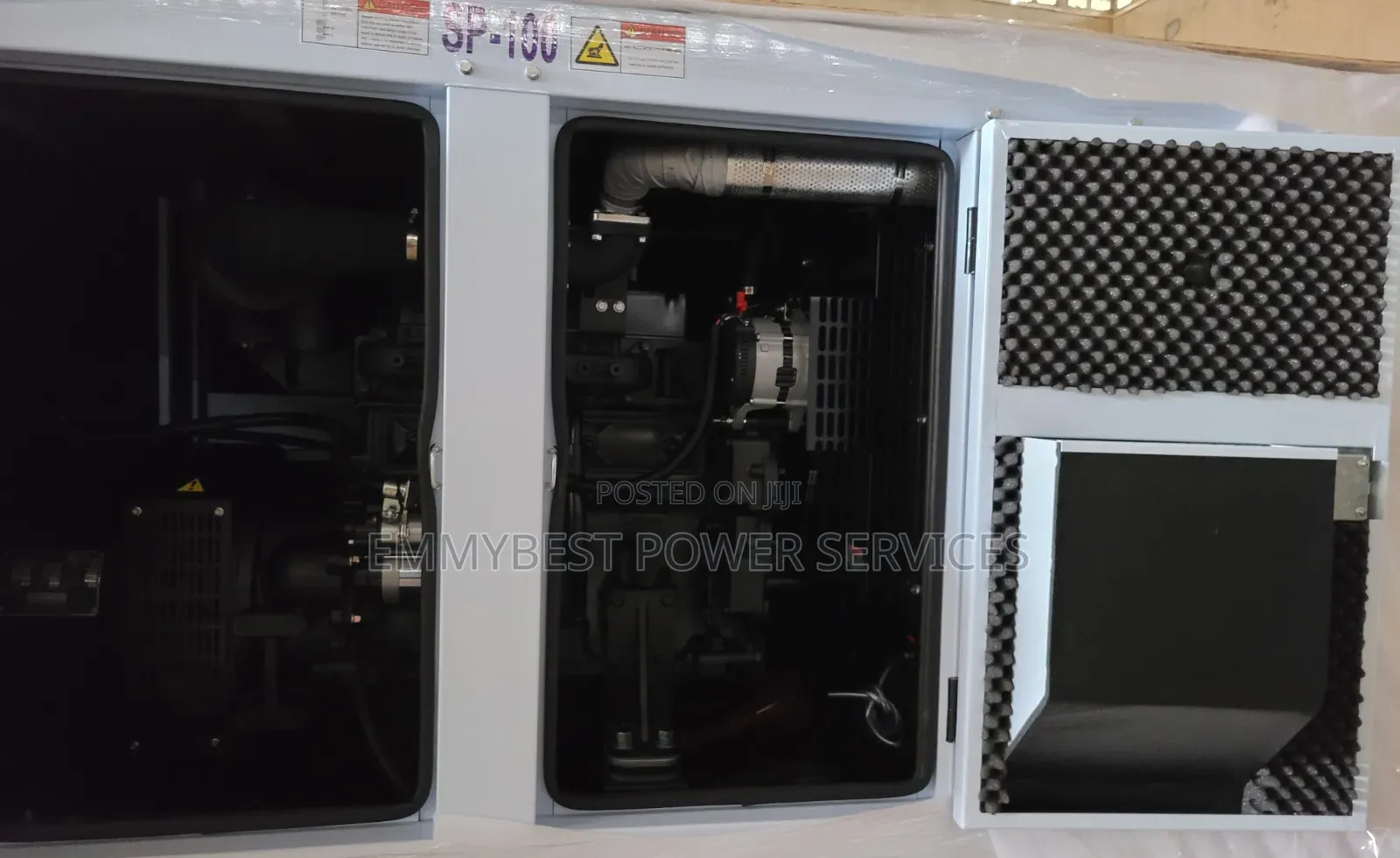 Genuine 100kva Perkins Silent Engine