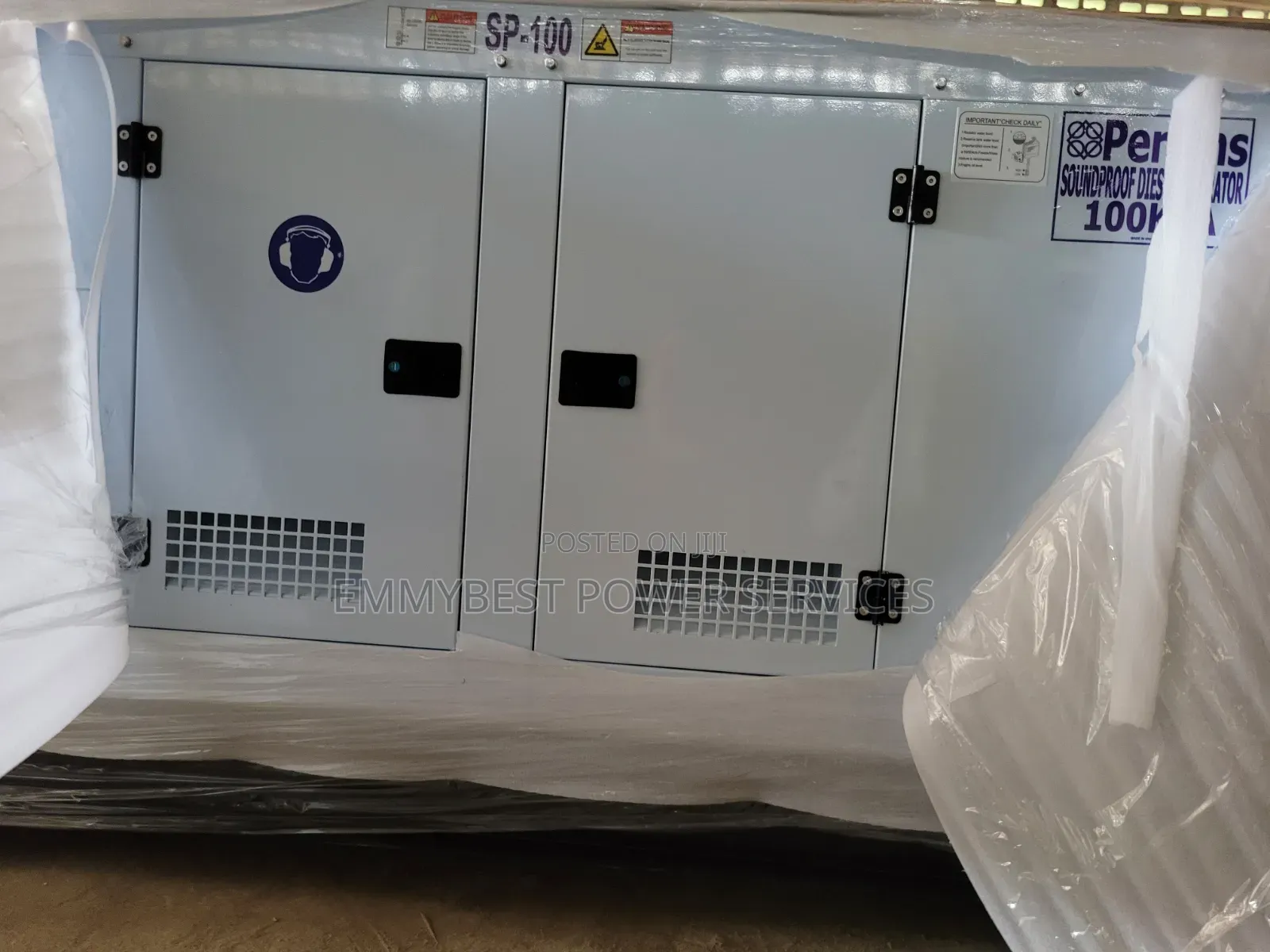 Genuine 100kva Perkins Silent Engine
