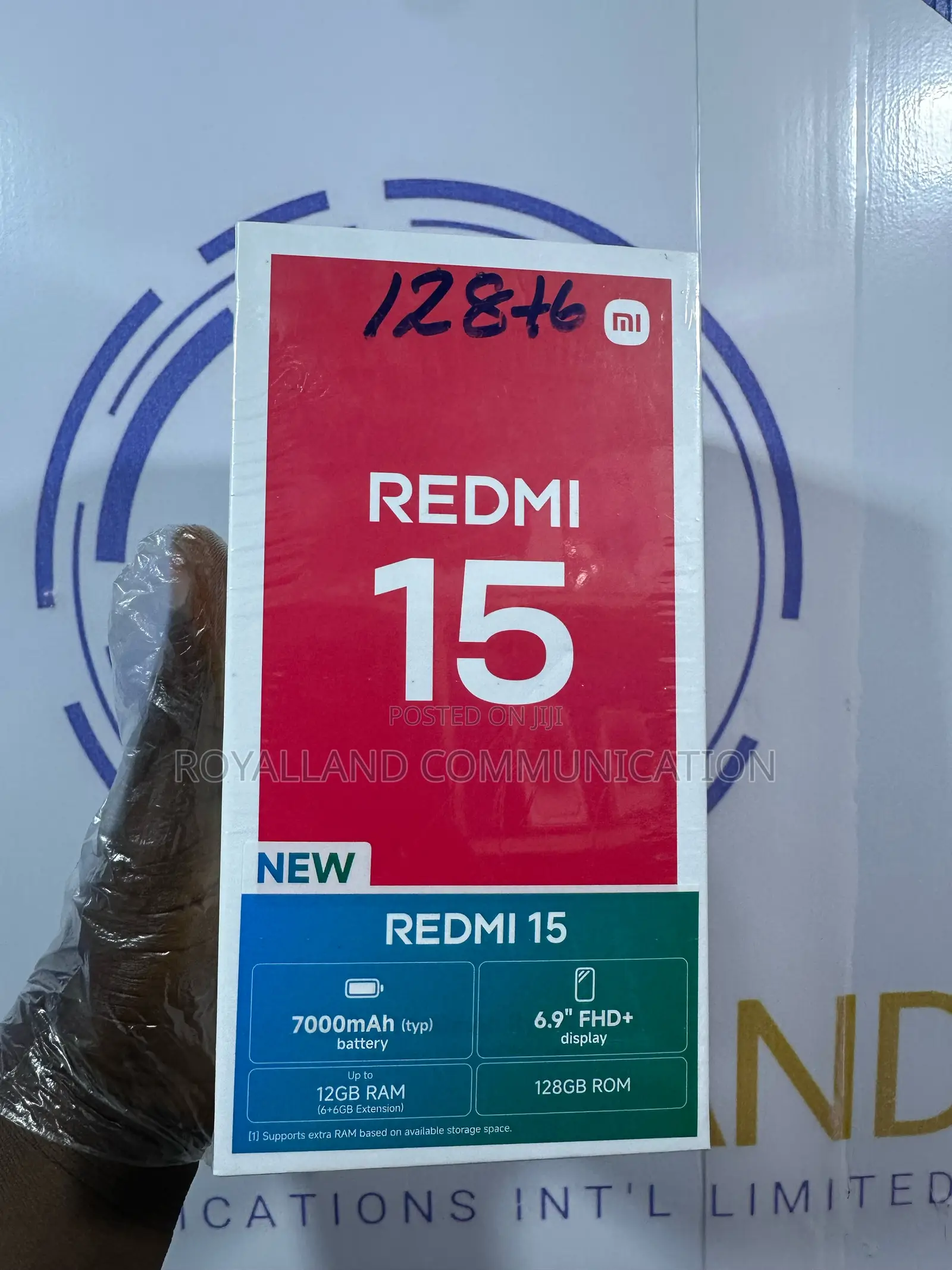 New Xiaomi Redmi 15 128 GB Red