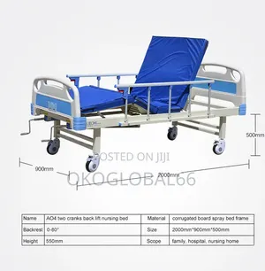 Hospital Bed 2 Crank
