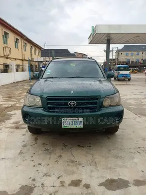 Toyota Highlander V6 AWD 2004 Green
