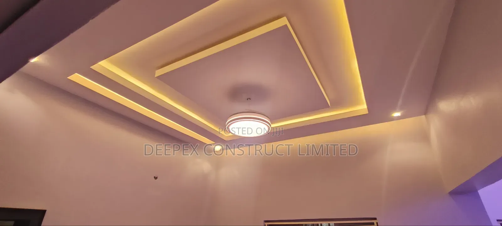 Pop Ceiling Gypsum Ceiling Installation | Abuja