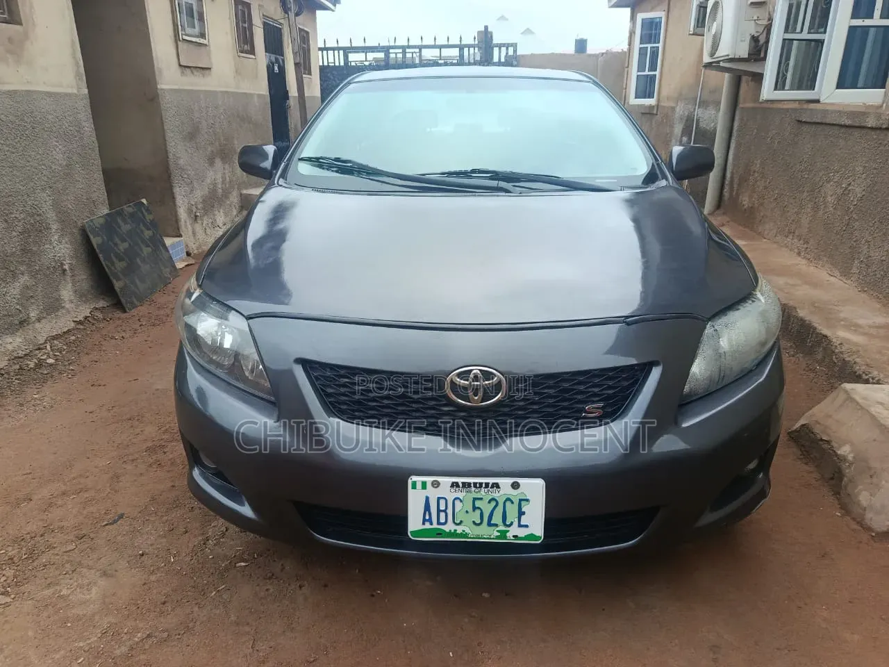 Toyota Corolla 2008 Gray