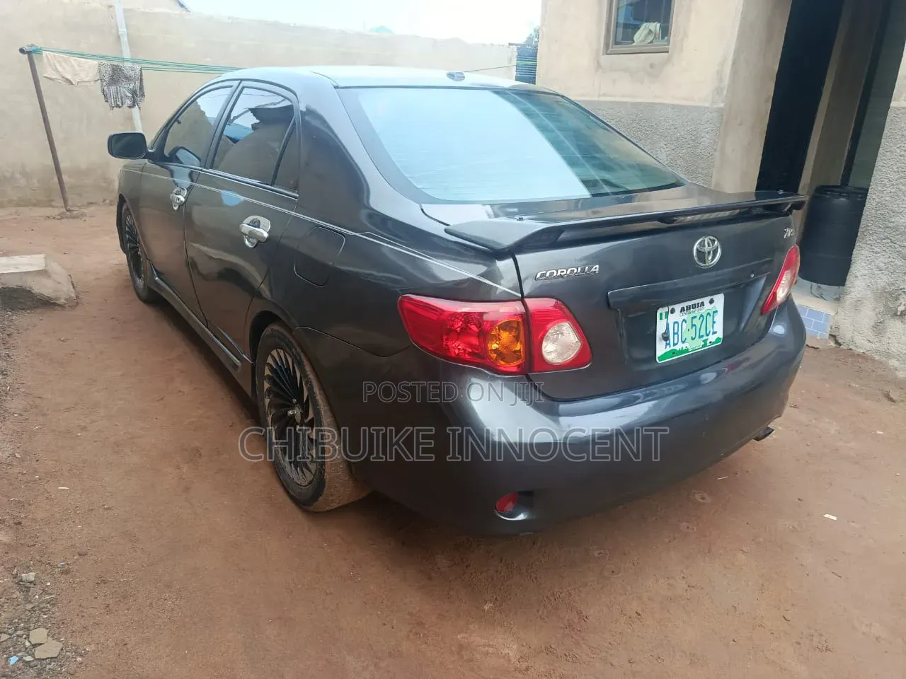 Toyota Corolla 2008 Gray