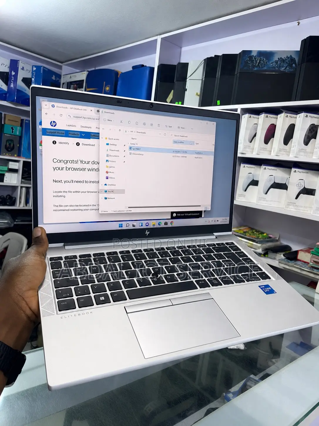 Laptop HP EliteBook 840 G8 8GB Intel Core i5 SSD 256GB