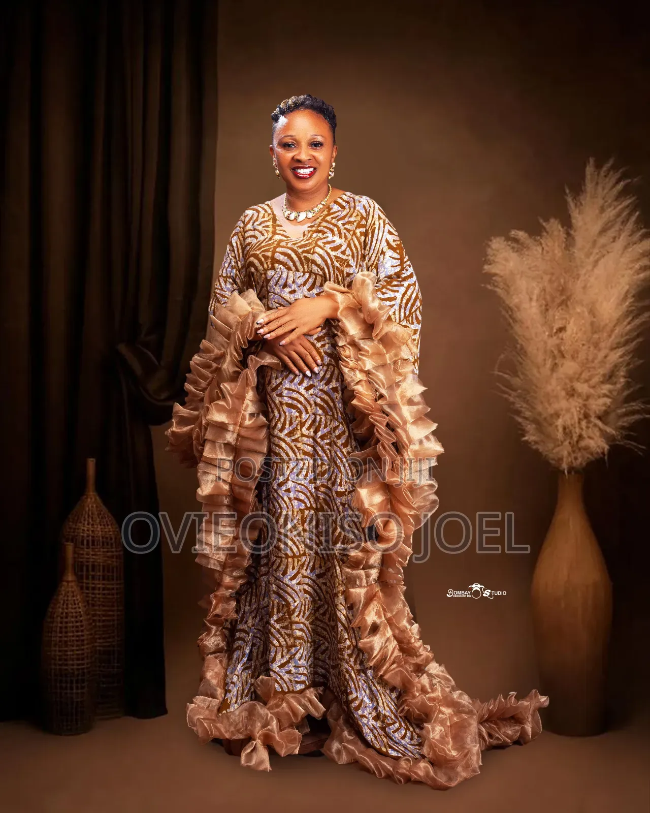 Butterfly Bubu Gown