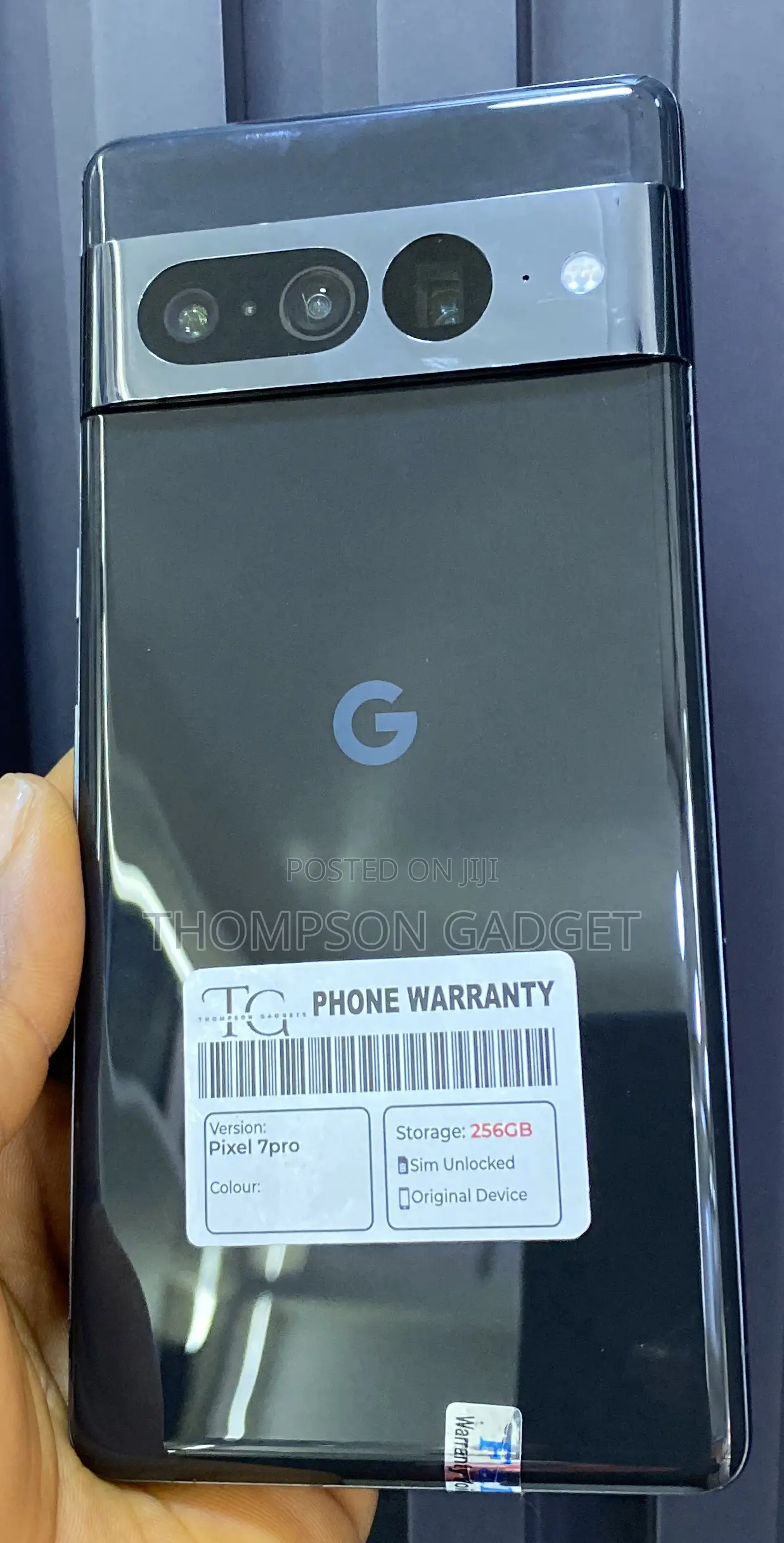 Google Pixel 7 Pro 256 GB Black