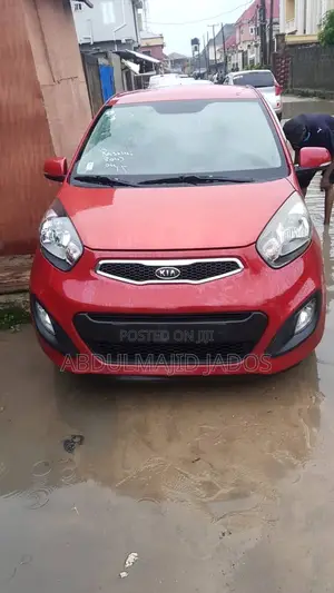 Kia Morning 2014 Red