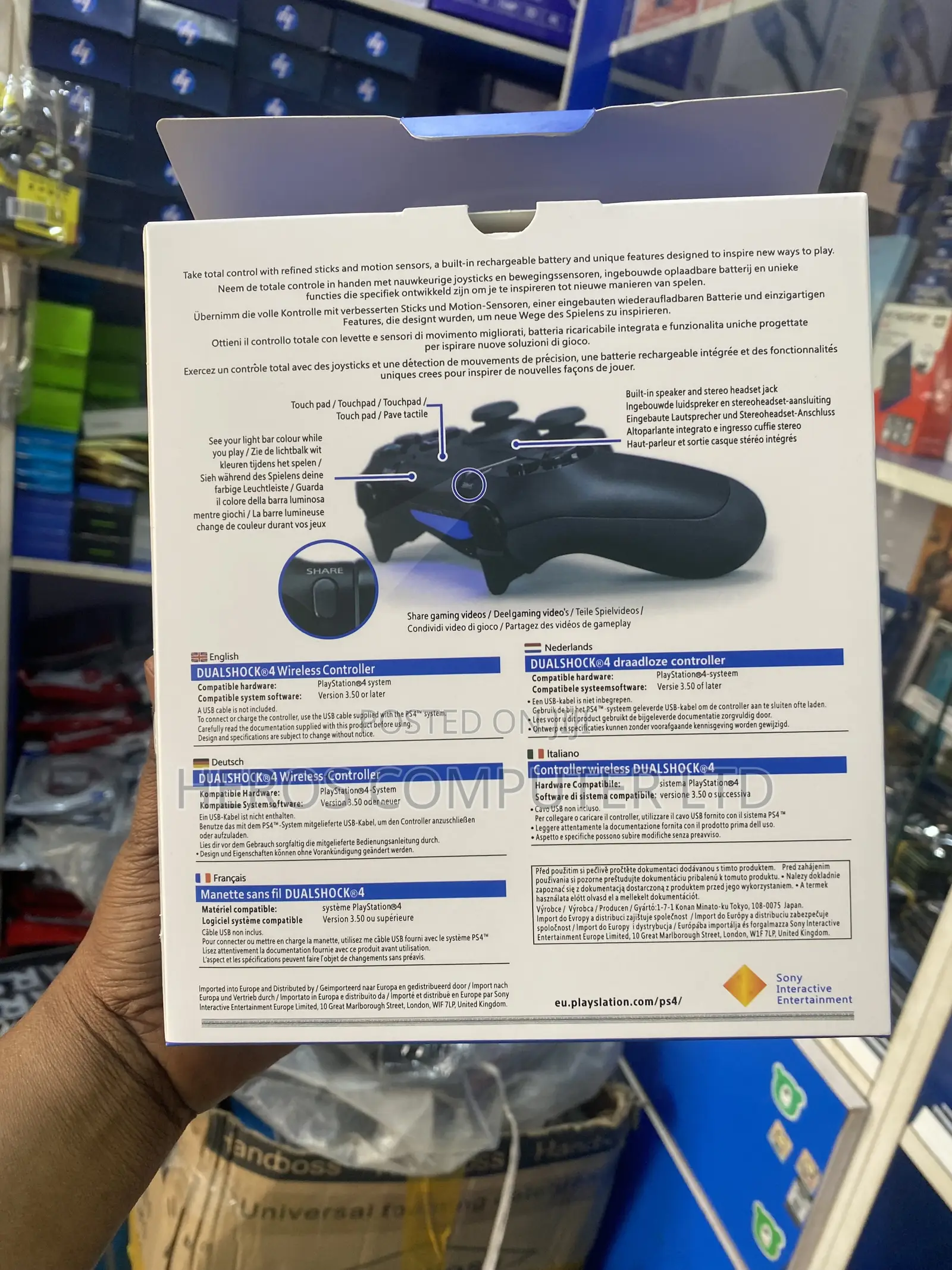 Ps4 Game Pad Wireless