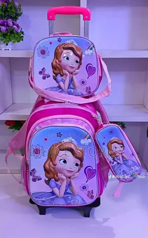 3in1 Trolley Children School Bag