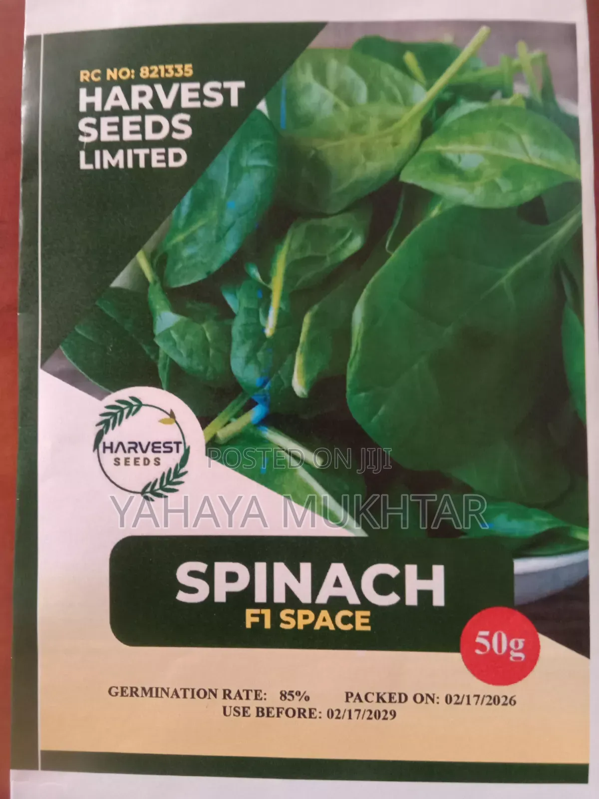 Spinach, Space F1