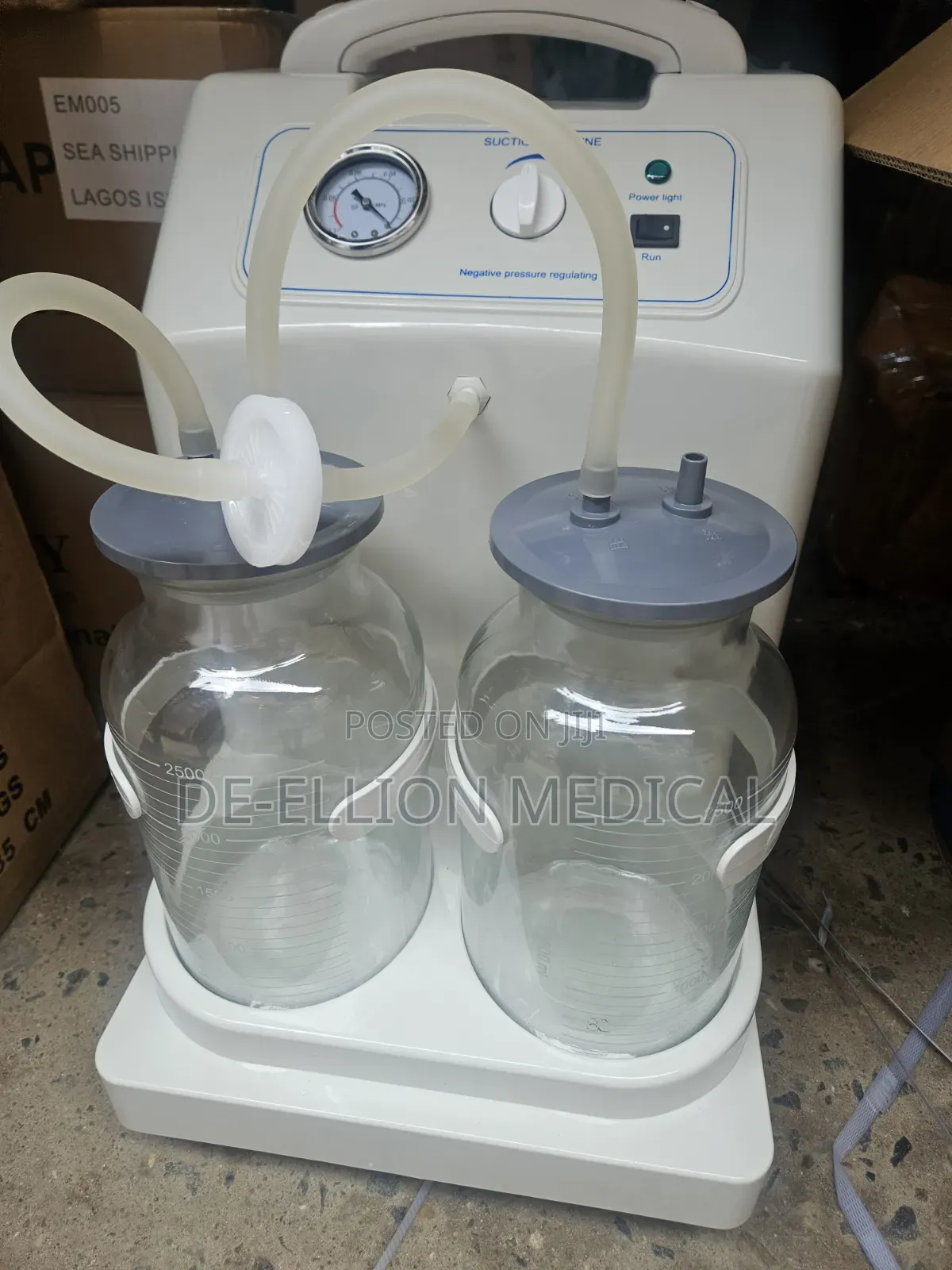 Double Bottle Sunction Machine