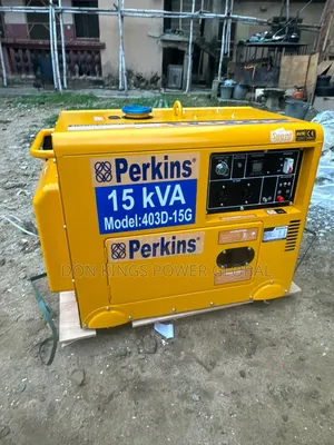 Perkins 15kva Soundproof Diesel Generator – 100% Copper Coil