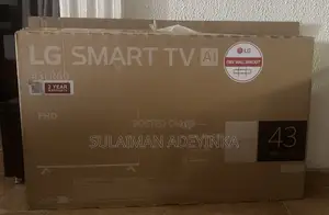 43” Smart Lg Tv (Brand New)