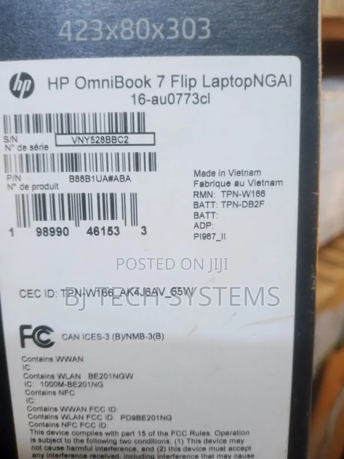 New Laptop HP OmniBook 7 16" 32GB Intel Core Ultra 7 SSD 1T