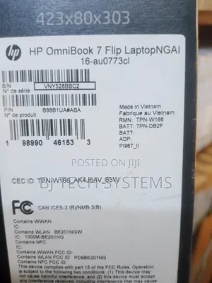 New Laptop HP OmniBook 7 16" 32GB Intel Core Ultra 7 SSD 1T