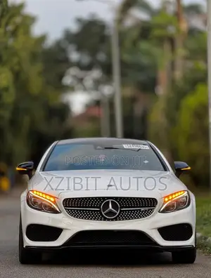 Mercedes-Benz C43 4Matic Coupe AWD (3.0L V6 9AM) 2018 White
