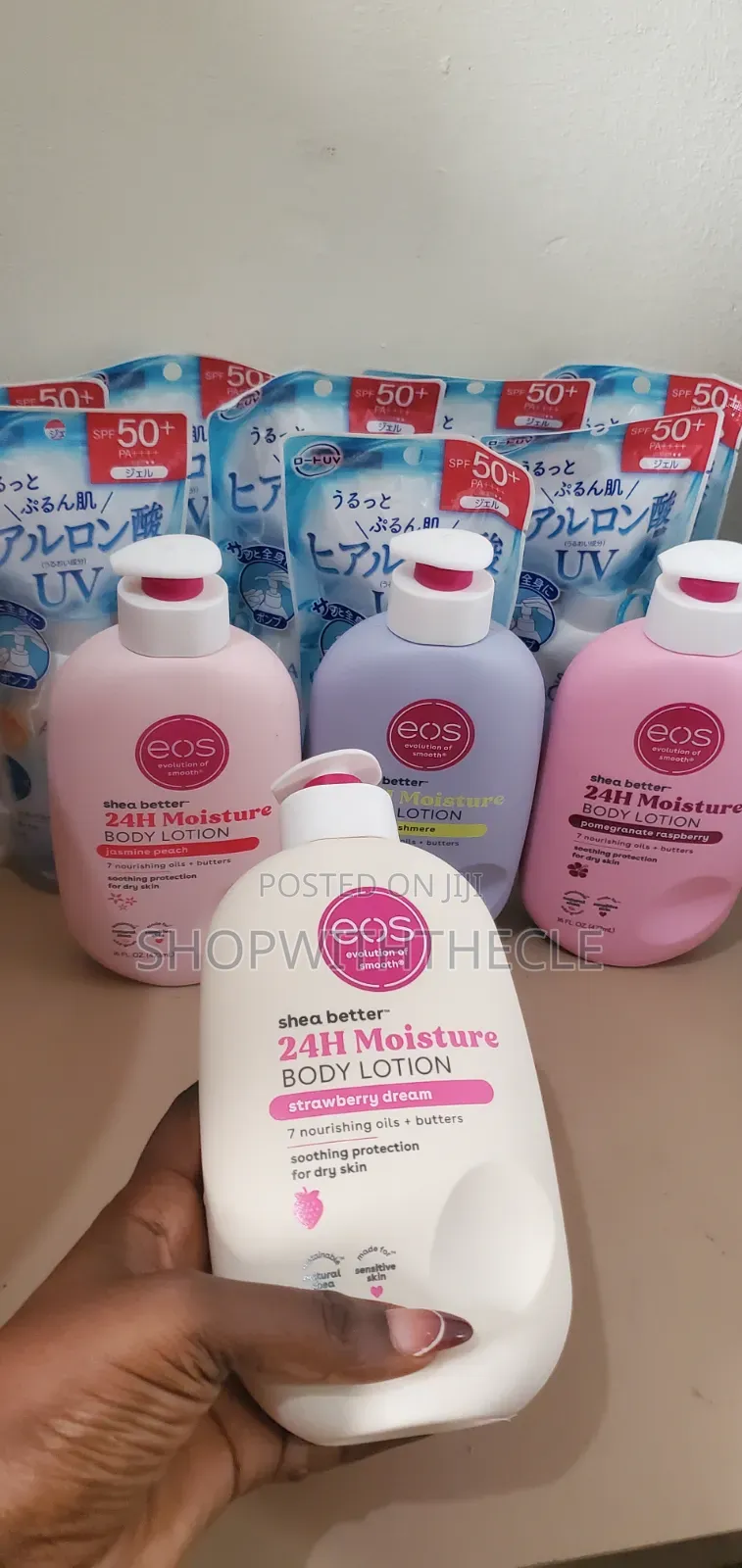 Eos Jasmine Peach Body Lotion 473ml