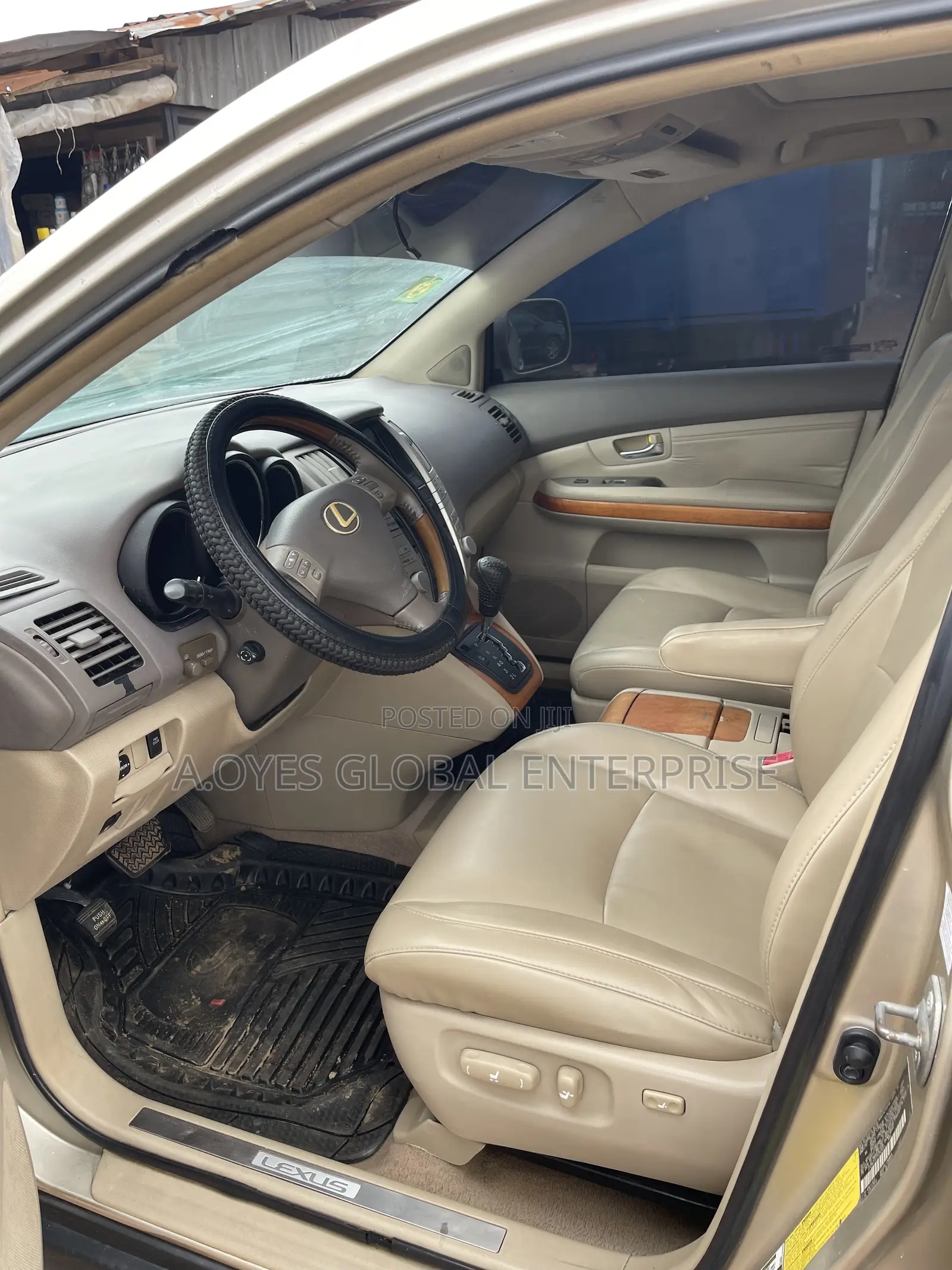 Lexus RX 2007 Gold