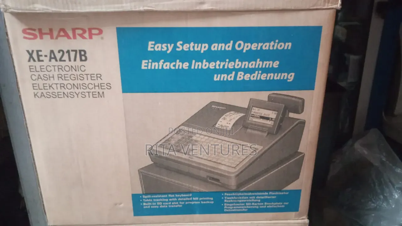 Sharp Cash Register