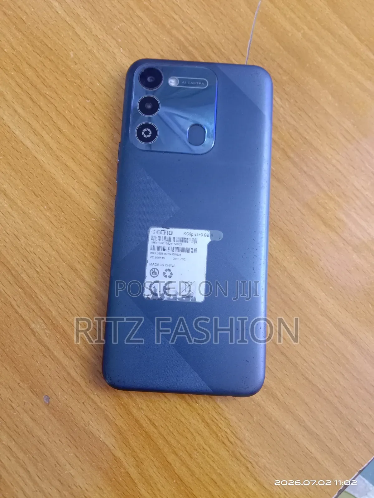 Tecno T545 Blue