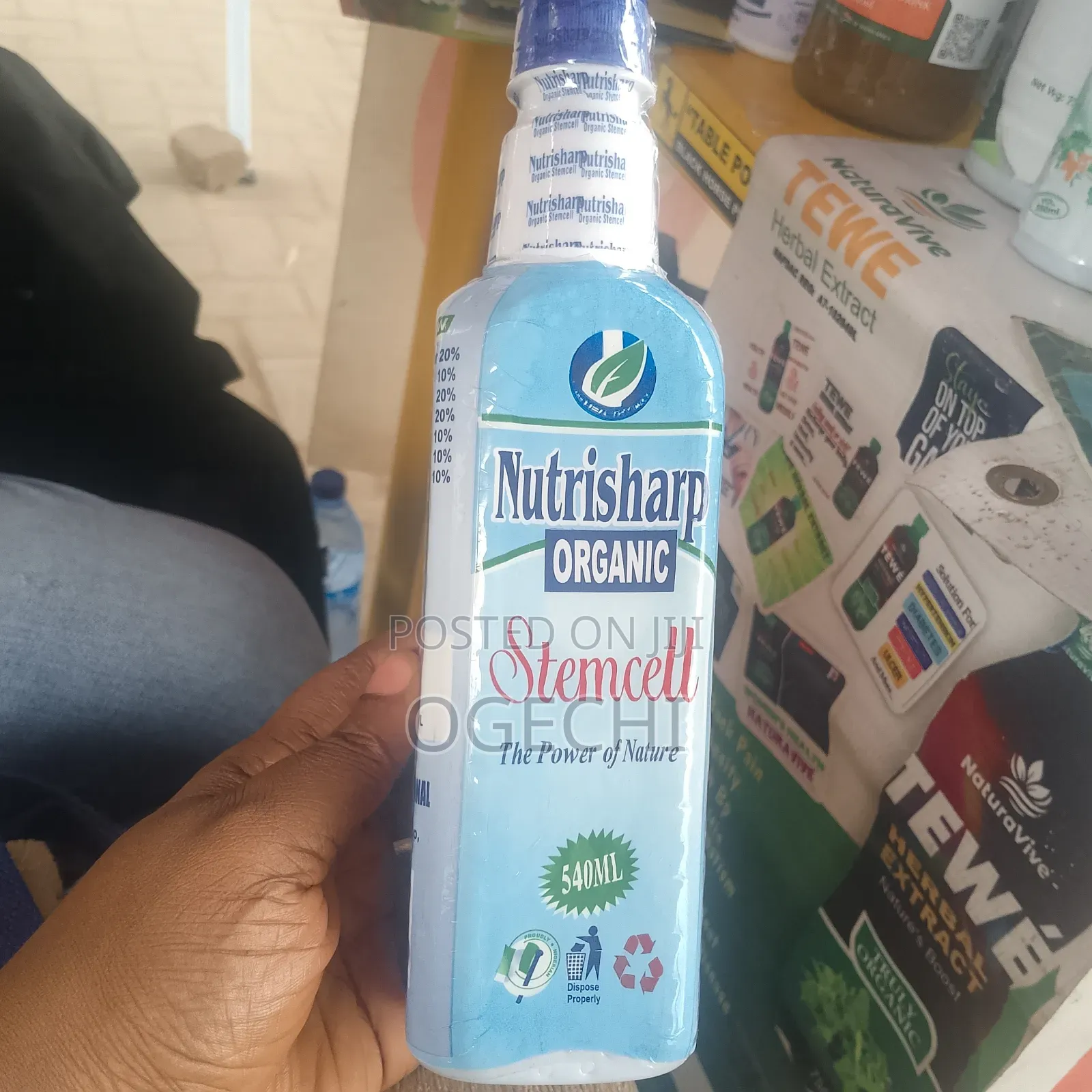 Nutrisharp Organic Stemcell