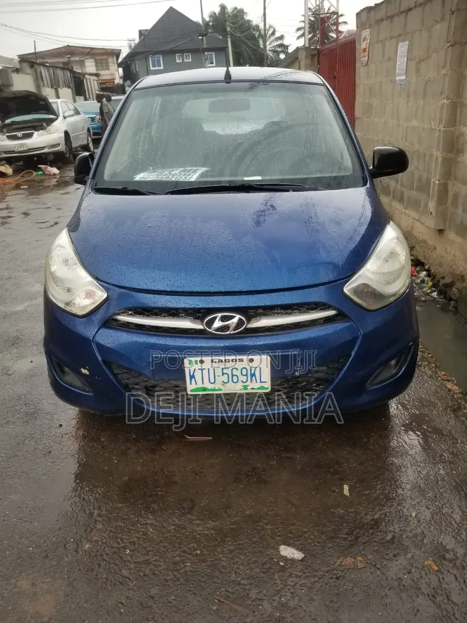Hyundai I10 2012 Blue