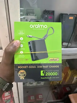 Oriamo 20,000mah Power Bank