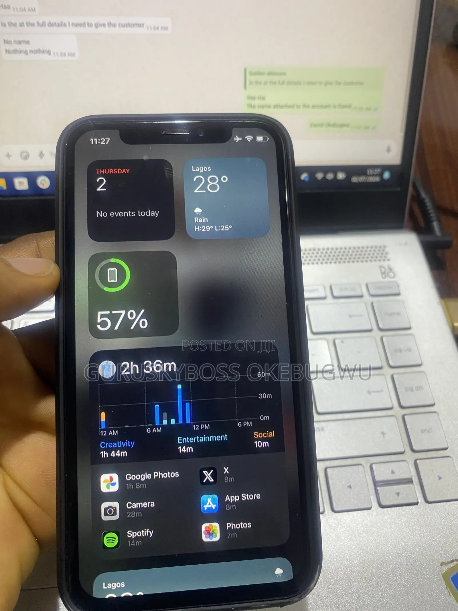 Apple iPhone X 64 GB White