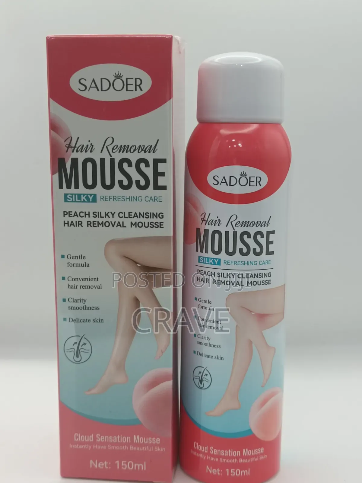 Sadoer Peach Hair Removal Mouse