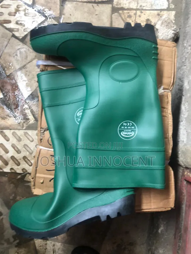 Safety Green Rain Boot