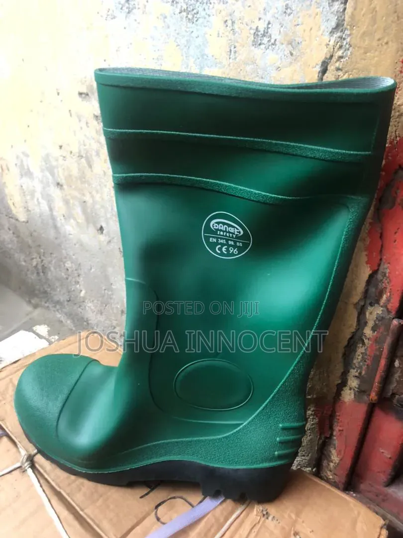 Safety Green Rain Boot