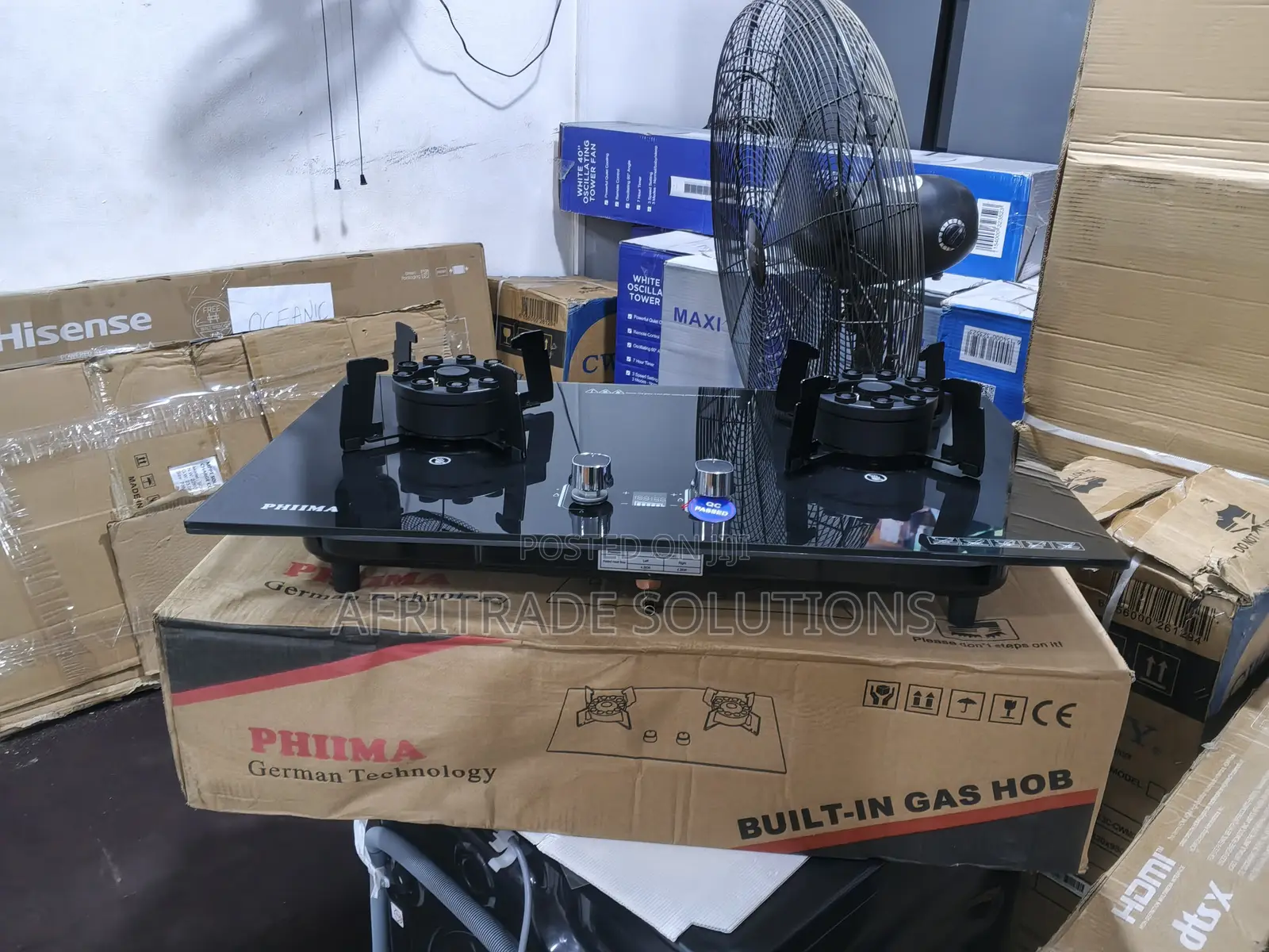 Phiima Ph-2023b Dual Burner Gas Hob