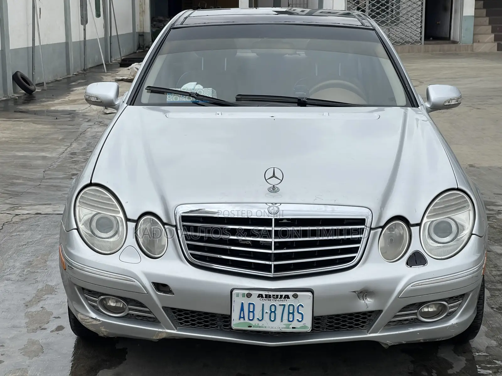 Mercedes-Benz E350 2007 Silver