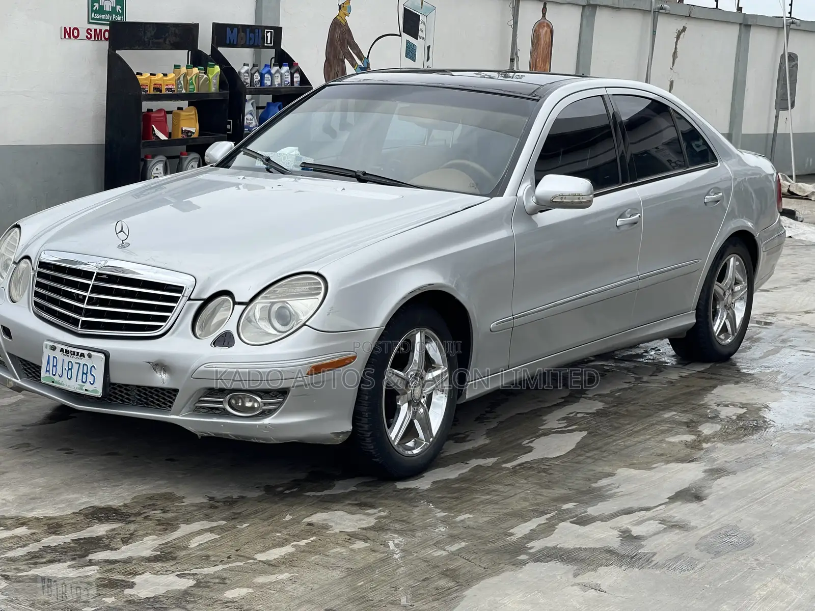 Mercedes-Benz E350 2007 Silver