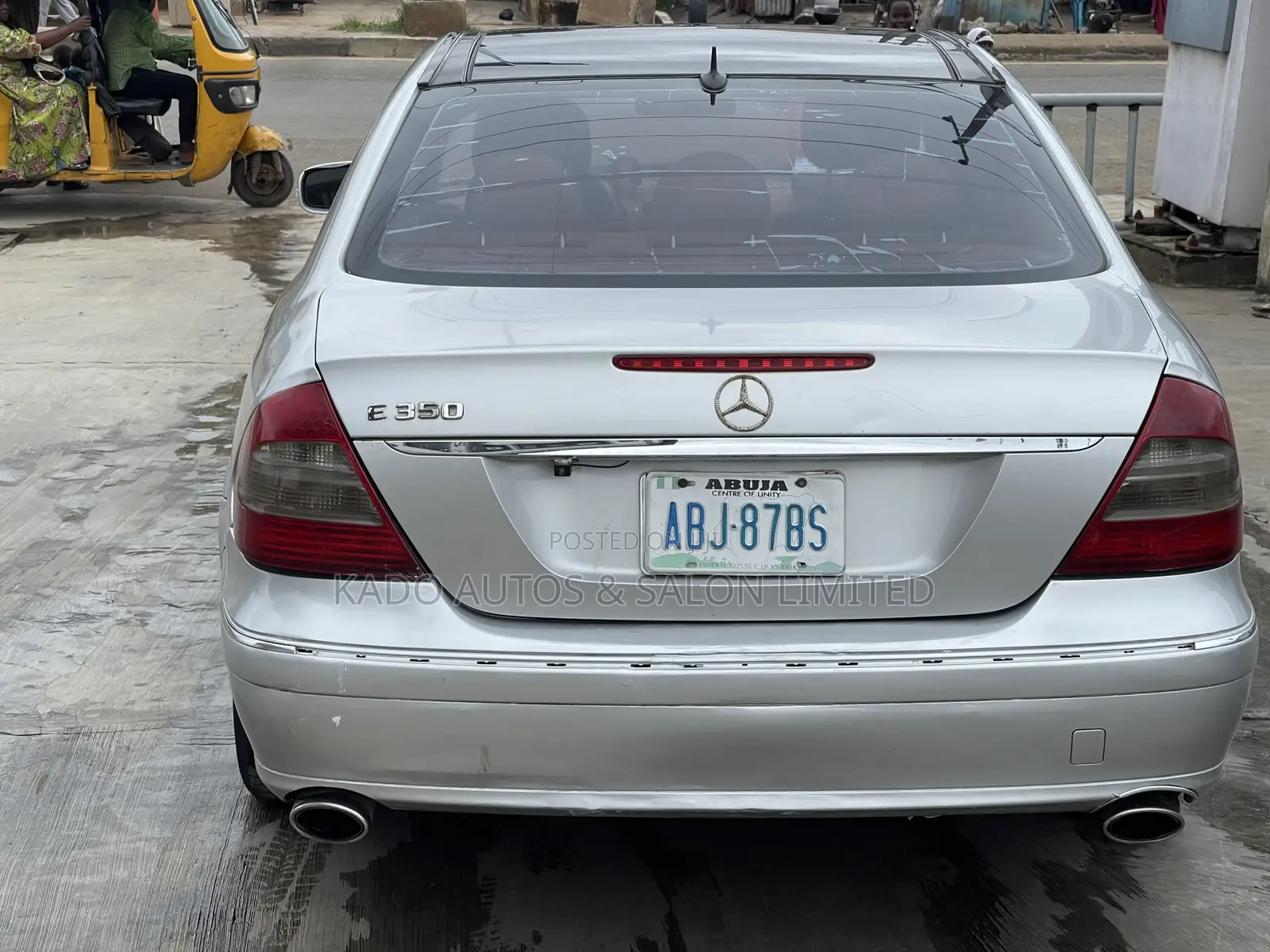 Mercedes-Benz E350 2007 Silver