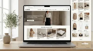 Design Luxury Build Business Website and E-Commerce Website Success