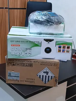 Luxwatt 3kw Lithium Battery and 3.2kva Solar Inverter