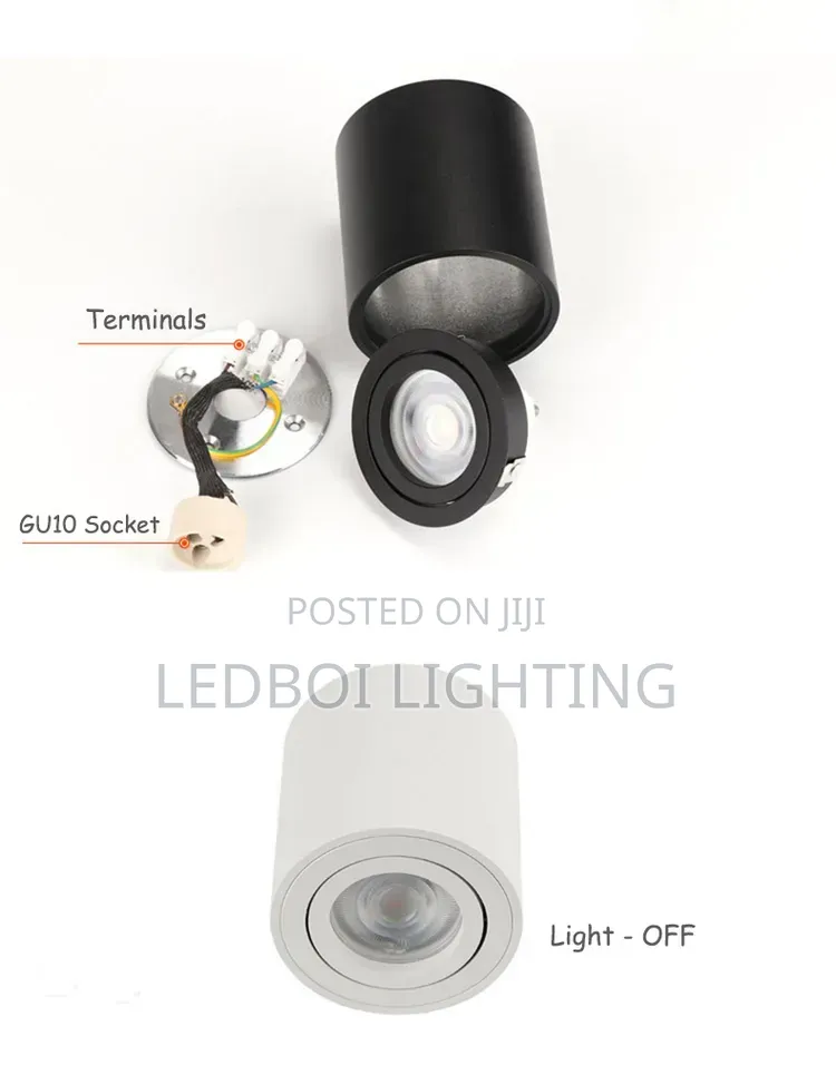 Cantilever (Gu10 Bulb) Replaceable Bulb