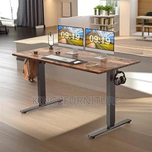 The Walnut Reserve Electric Desk 1.6 MTR
