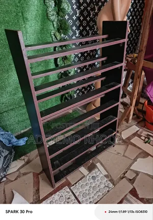Wooden Portable Shoe Rack