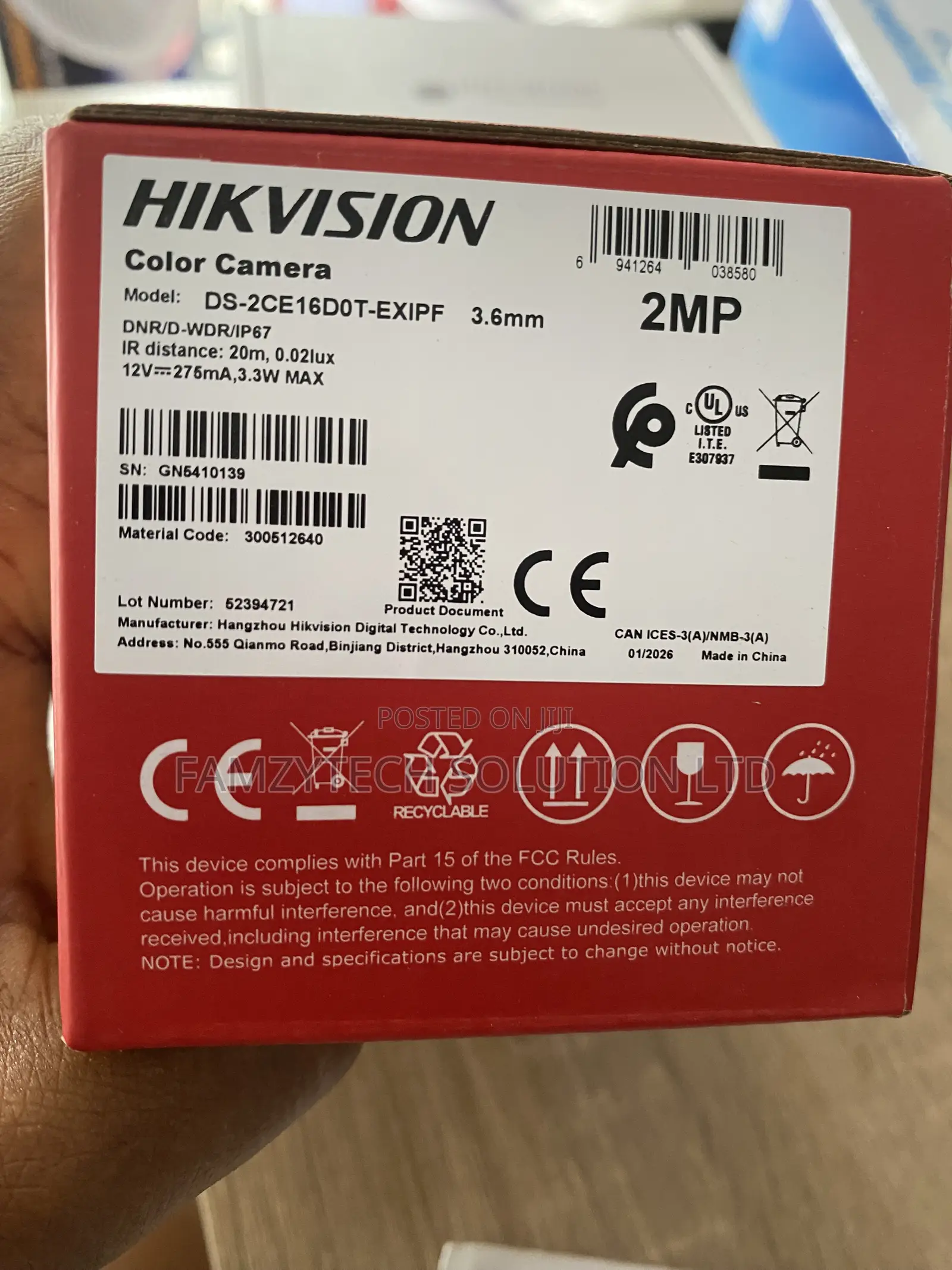 Hikvision Turbo Hd Camera