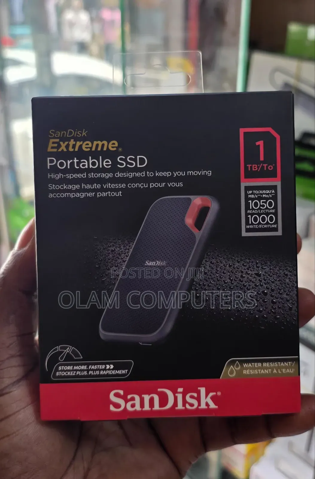 Sandisk Portable 1tb Ssd 1050mb/S