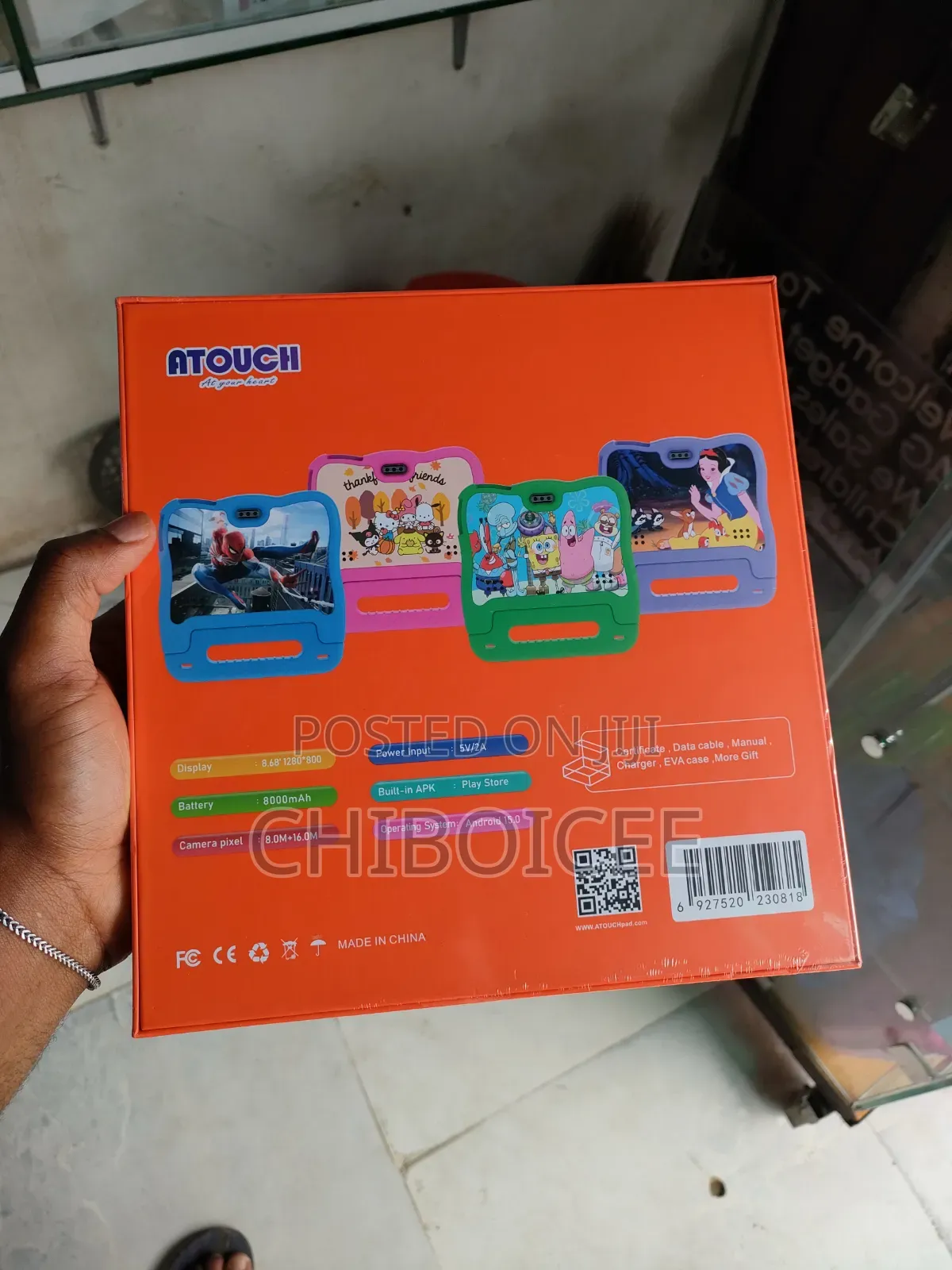 New Atouch KT12 256 GB Blue
