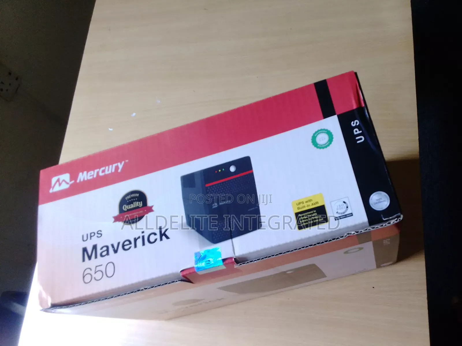 Mercury Elite Maverick 650va Ups