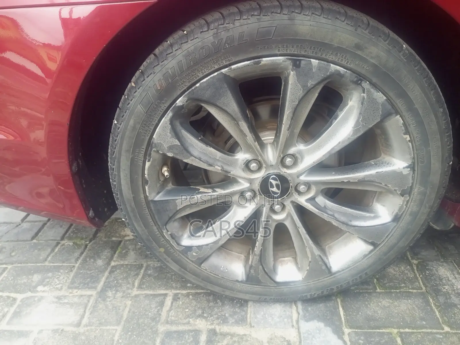 Hyundai Sonata 2013 Red