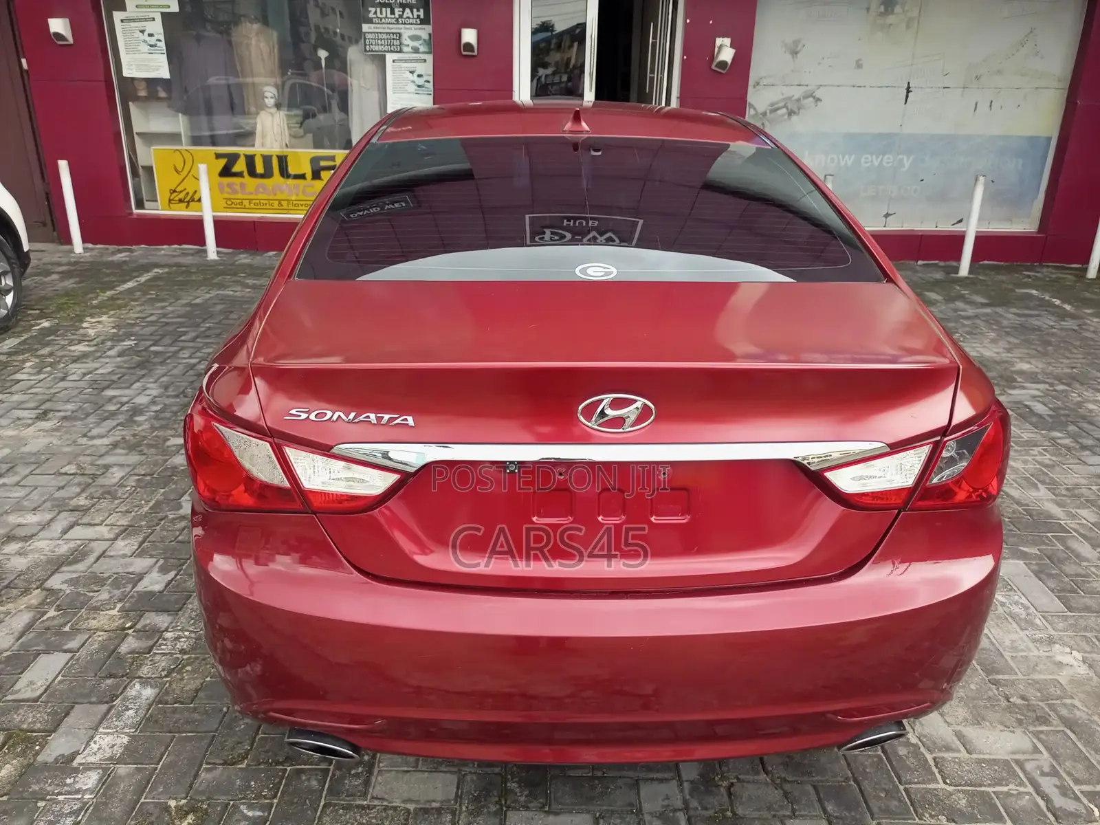 Hyundai Sonata 2013 Red