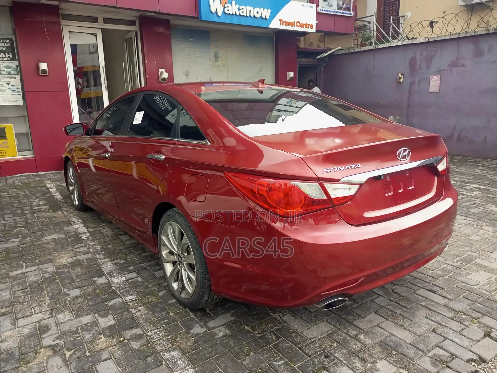 Hyundai Sonata 2013 Red