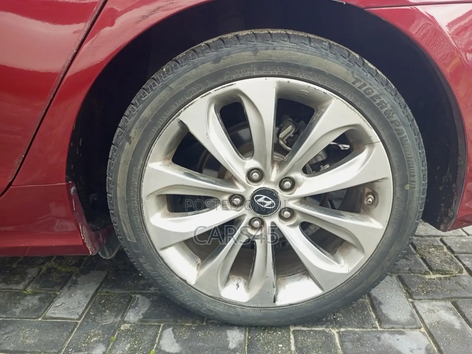 Hyundai Sonata 2013 Red