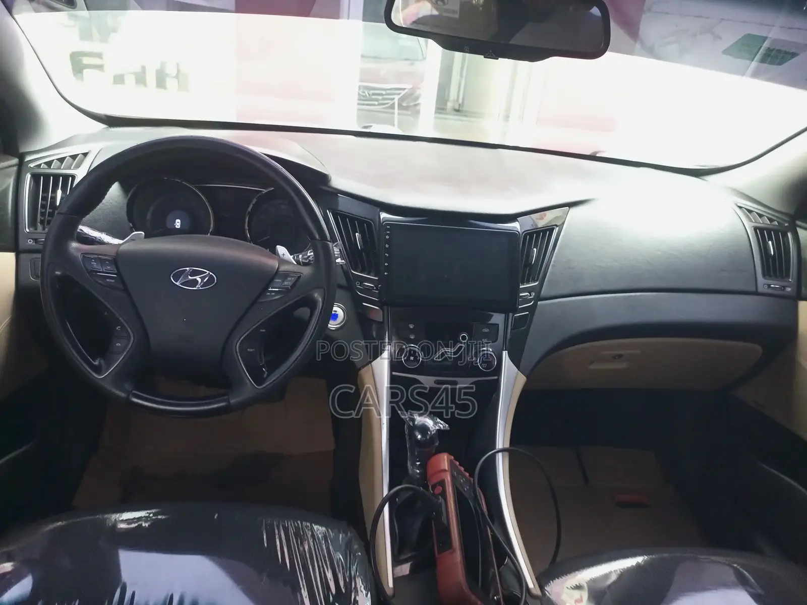 Hyundai Sonata 2013 Red